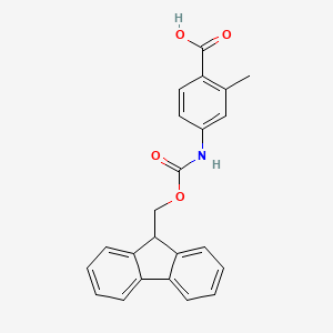 4-{[(9H-fluoren-9-ylmethoxy)carbonyl]amino}-2-methylbenzoic acid