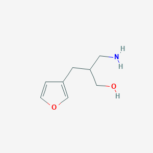 3-Amino-2-[(furan-3-yl)methyl]propan-1-ol
