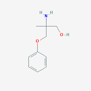 2-Amino-2-methyl-3-phenoxypropan-1-ol