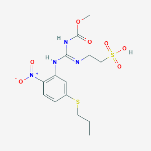 molecular formula C14H20N4O7S2 B032331 奈妥必敏 CAS No. 88255-01-0
