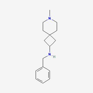 B3233312 N-Benzyl-7-methyl-7-azaspiro[3.5]nonan-2-amine CAS No. 1352925-58-6