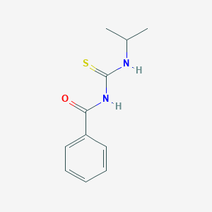 molecular formula C11H14N2OS B323408 N-(propan-2-ylcarbamothioyl)benzamide 