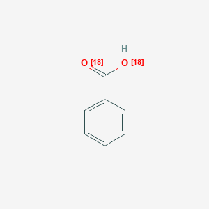 molecular formula C7H6O2 B032344 (18O2)benzoic acid CAS No. 17217-84-4
