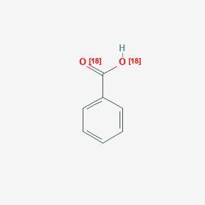 molecular formula C7H6O2 B032344 苯甲酸-18O2 CAS No. 17217-84-4