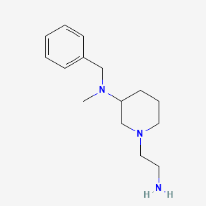 molecular formula C15H25N3 B3234949 1-(2-aminoethyl)-N-benzyl-N-methylpiperidin-3-amine CAS No. 1353985-38-2