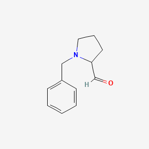 molecular formula C12H15NO B3235020 1-Benzylpyrrolidine-2-carbaldehyde CAS No. 1353986-84-1
