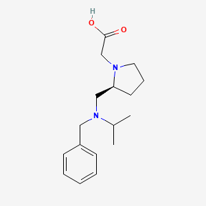 {(S)-2-[(Benzyl-isopropyl-amino)-methyl]-pyrrolidin-1-yl}-acetic acid
