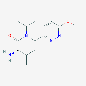 (S)-2-Amino-N-isopropyl-N-(6-methoxy-pyridazin-3-ylmethyl)-3-methyl-butyramide
