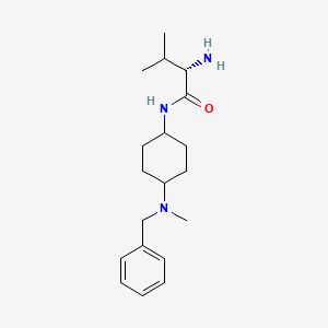 (S)-2-Amino-N-[4-(benzyl-methyl-amino)-cyclohexyl]-3-methyl-butyramide
