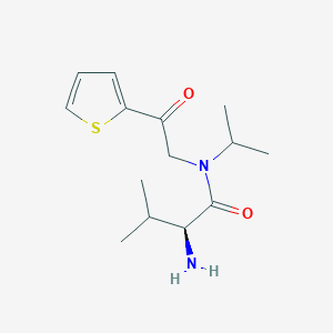 (S)-2-Amino-N-isopropyl-3-methyl-N-(2-oxo-2-thiophen-2-yl-ethyl)-butyramide