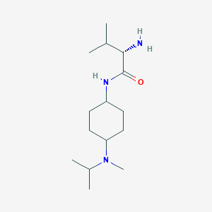 (S)-2-Amino-N-[4-(isopropyl-methyl-amino)-cyclohexyl]-3-methyl-butyramide
