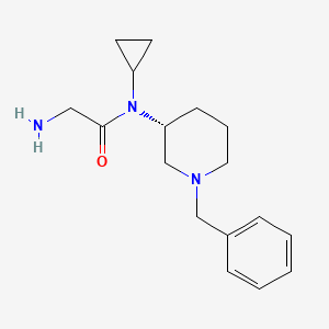 2-Amino-N-((R)-1-benzyl-piperidin-3-yl)-N-cyclopropyl-acetamide