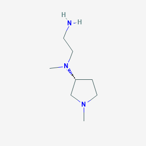 (R)-N1-Methyl-N1-(1-methylpyrrolidin-3-yl)ethane-1,2-diamine