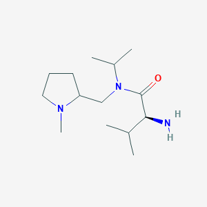 (S)-2-Amino-N-isopropyl-3-methyl-N-(1-methyl-pyrrolidin-2-ylmethyl)-butyramide