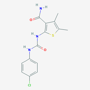 molecular formula C14H14ClN3O2S B323567 Cycloheptanol,2-fluoro-,acetate,(1R,2R) 