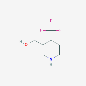 [4-(Trifluoromethyl)piperidin-3-yl]methanol