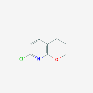 7-chloro-3,4-dihydro-2H-pyrano[2,3-b]pyridine