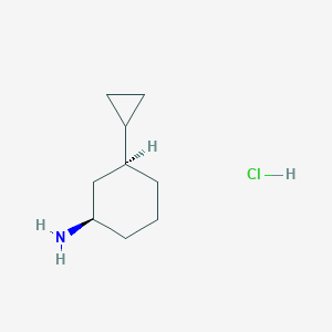(1R,3S)-3-cyclopropylcyclohexan-1-amine hydrochloride