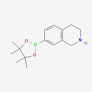 7-(4,4,5,5-Tetramethyl-1,3,2-dioxaborolan-2-yl)-1,2,3,4-tetrahydroisoquinoline