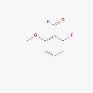 2-Fluoro-6-methoxy-4-methylbenzaldehyde