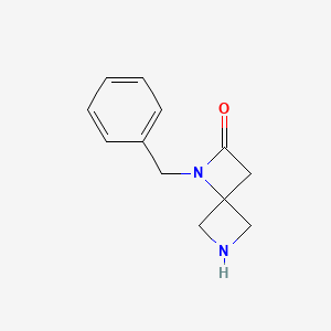 1-Benzyl-1,6-diazaspiro[3.3]heptan-2-one