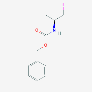 (S)-(2-Iodo-1-methyl-ethyl)-carbamic acid benzyl ester