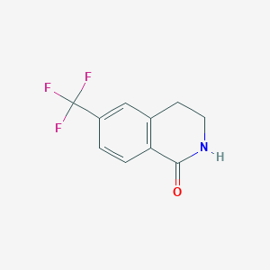 6-(Trifluoromethyl)-3,4-dihydroisoquinolin-1(2H)-one