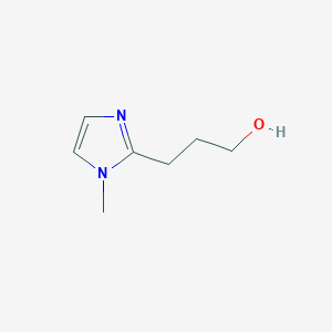 3-(1-methyl-1H-imidazol-2-yl)propan-1-ol