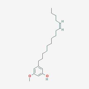 molecular formula C22H36O2 B032364 3-methoxy-5-[(Z)-pentadec-10-enyl]phenol CAS No. 137786-94-8