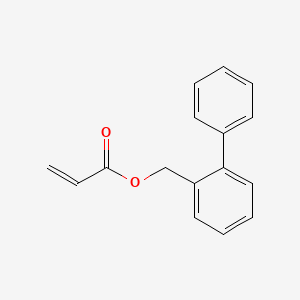 molecular formula C16H14O2 B3236644 o-Phenylbenzyl acrylate CAS No. 1373162-82-3