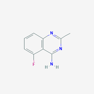 5-Fluoro-2-methylquinazolin-4-amine