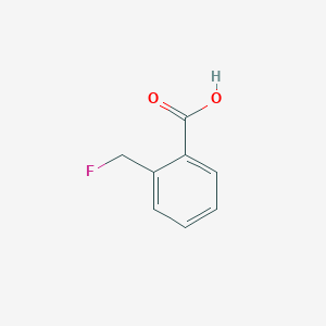 molecular formula C8H7FO2 B3236929 2-(Fluoromethyl)benzoic acid CAS No. 1378842-38-6