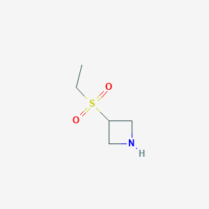 molecular formula C5H11NO2S B3236968 3-(Ethanesulfonyl)azetidine CAS No. 1379257-87-0