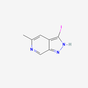 3-iodo-5-methyl-1H-pyrazolo[3,4-c]pyridine