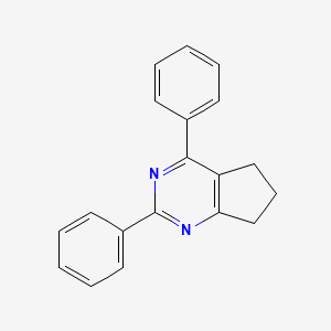 2,4-Diphenyl-6,7-dihydro-5H-cyclopenta[d]pyrimidine