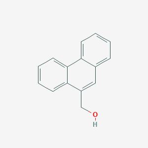 molecular formula C15H12O B032374 9-Phenanthrenemethanol CAS No. 4707-72-6