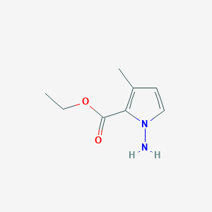 Ethyl 1-amino-3-methyl-1H-pyrrole-2-carboxylate