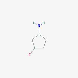 3-Fluorocyclopentan-1-amine