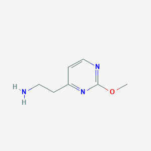 molecular formula C7H11N3O B3237684 2-(2-methoxypyrimidin-4-yl)ethan-1-amine CAS No. 1393585-16-4