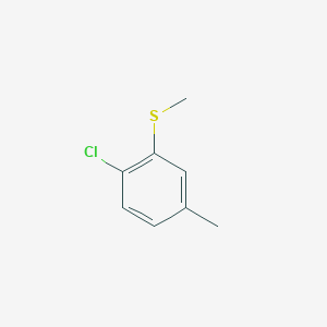 B3237717 2-Chloro-5-methylthioanisole CAS No. 1394291-30-5