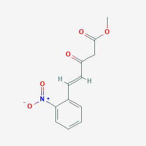 2'-Nitrobenzylideneacetoacetic acid methyl ester