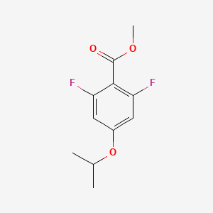 2,6-Difluoro-4-isopropoxybenzoic acid methyl ester