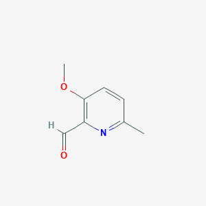 3-Methoxy-6-methylpicolinaldehyde