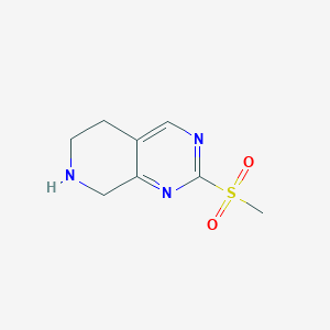 2-(Methylsulfonyl)-5,6,7,8-tetrahydropyrido[3,4-d]pyrimidine