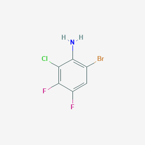 6-Bromo-2-chloro-3,4-difluoroaniline