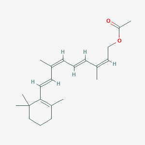 molecular formula C22H32O2 B032381 13-cis-Retinyl acetate CAS No. 29444-27-7