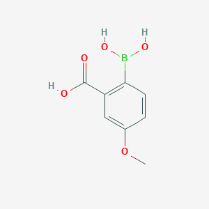 2-Borono-5-methoxybenzoic acid