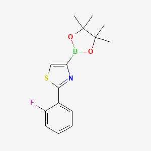 2-(2-Fluorophenyl)thiazole-4-boronic acid pinacol ester