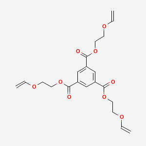 Tris[2-(ethenyloxy)ethyl] benzene-1,3,5-tricarboxylate