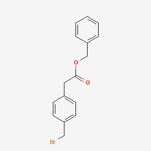 Benzyl 2-(4-(bromomethyl)phenyl)acetate